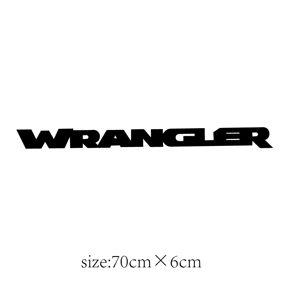 Наклейки для двигателя Jeep Wrangler JK JL TJ YJ Unlimited Sahara