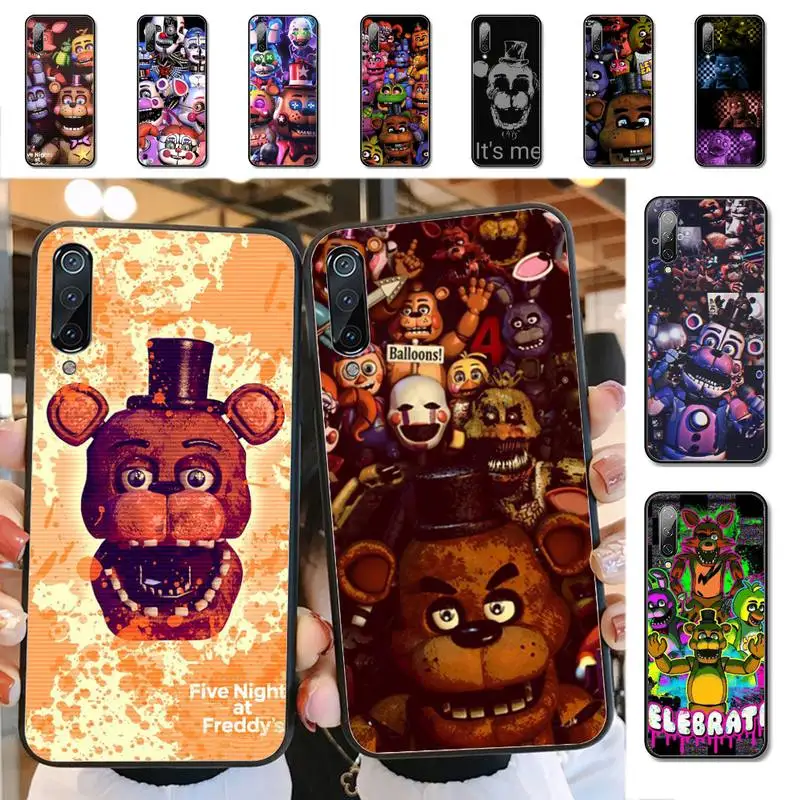 

Five-Nights-At-Freddyss Bear Phone Case for Xiaomi mi 5 6 8 9 10 lite pro SE Mix 2s 3 F1 Max2 3 funda