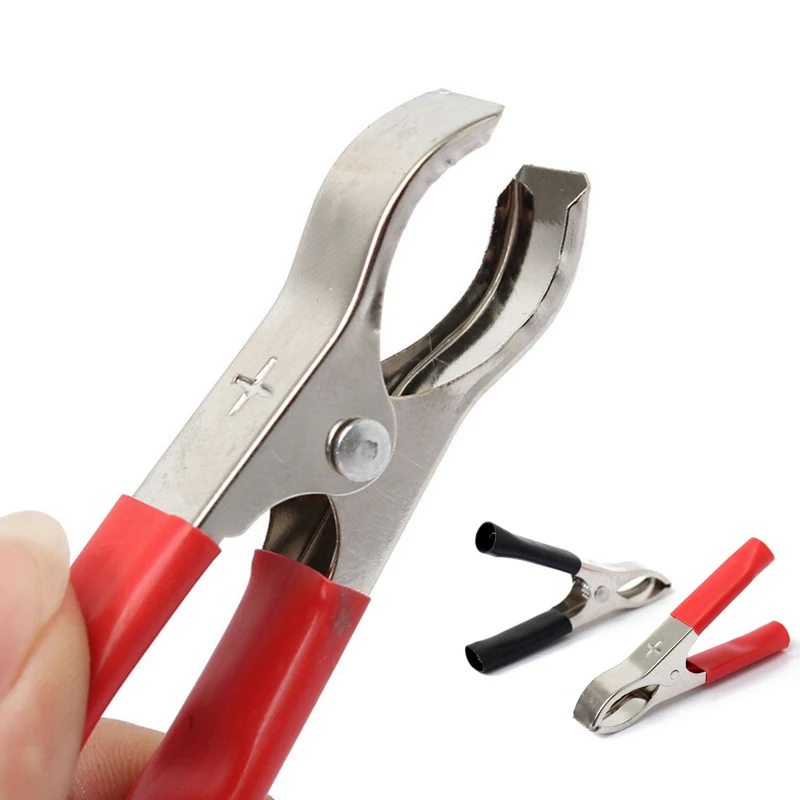 

2 шт., зажимы типа «крокодил», 30 А, 75 мм