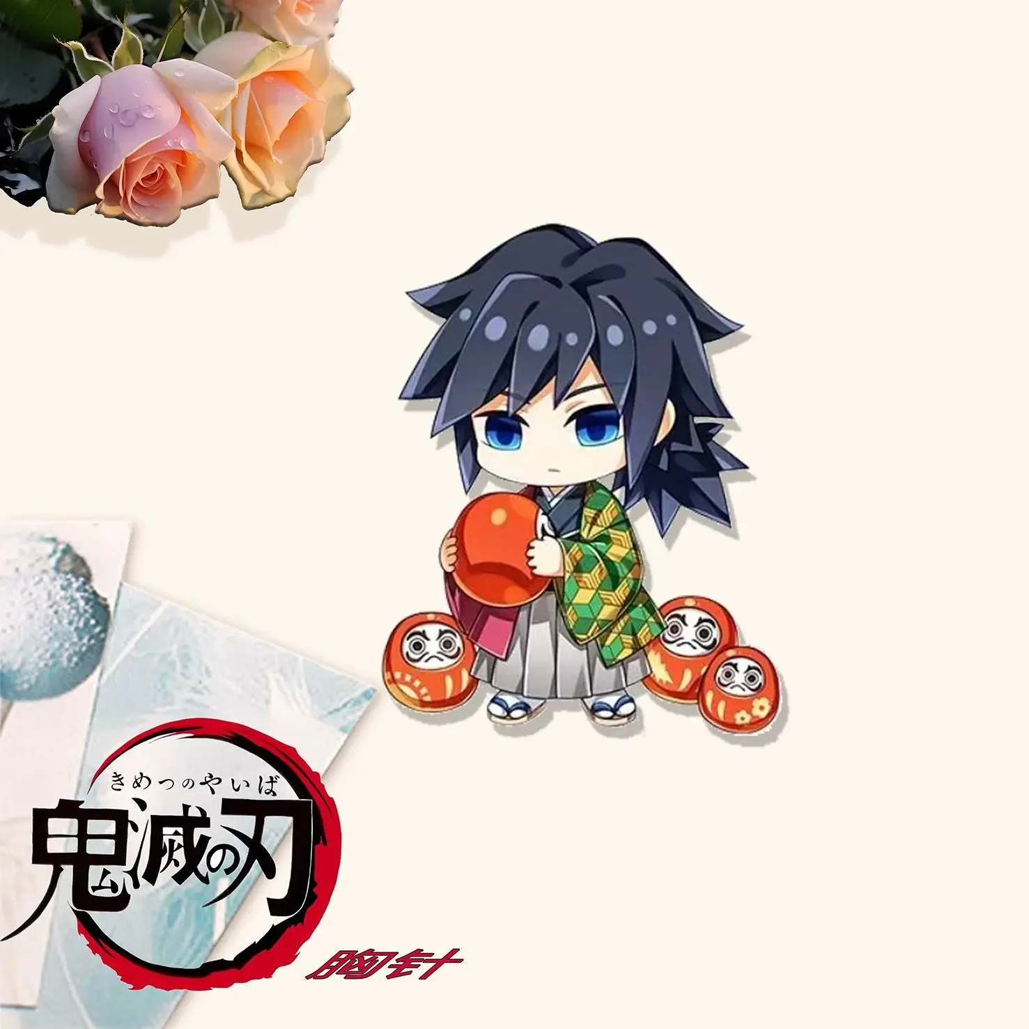 Броши Demon Slayer MINISO