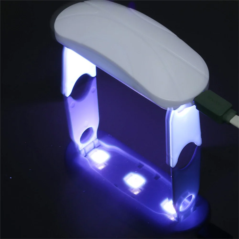 

Мини-Сушилка для ногтей с УФ-светодиодами, удобная зарядка через Usb, эффективная быстрая сушка и отверждение, складная фототерапия, лампа с высоким уровнем