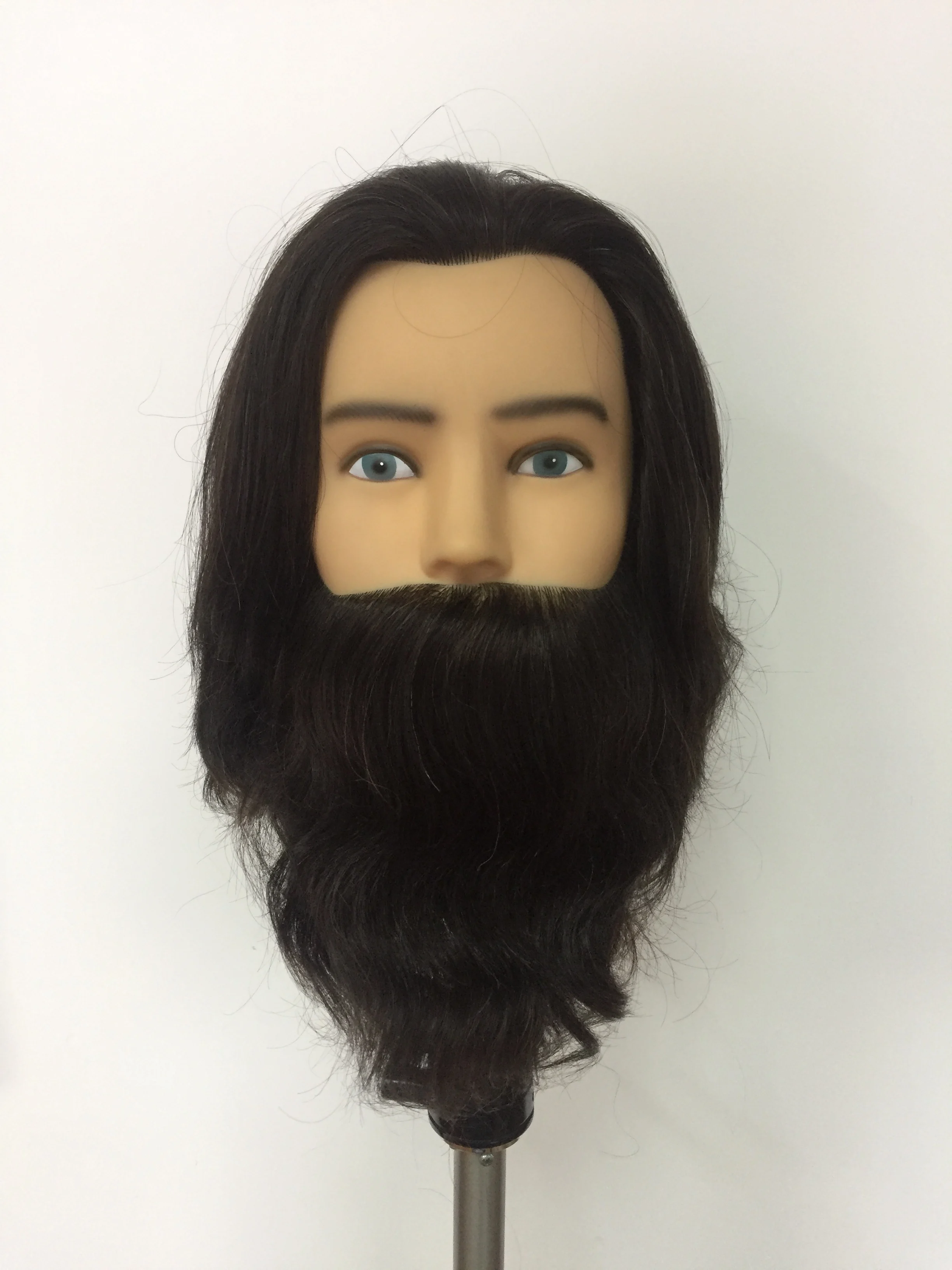 Male Mannequin Head Training Doll Head Wig Head With Beard