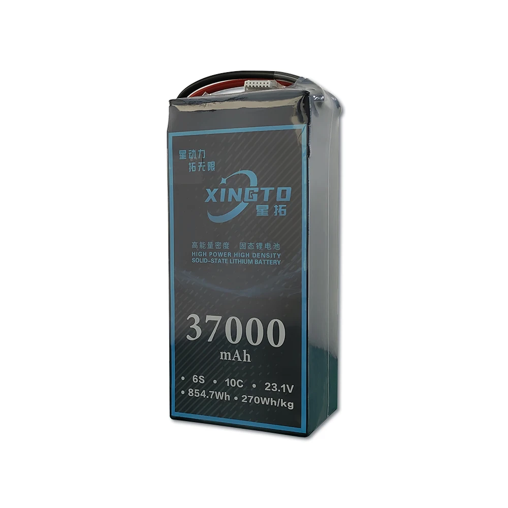 

Hotsale Xingto Hv Lion Pack Lithium Ion Batteries Drone Lipo Battery 23.1v 10c 6s 37000mah For Drone Uav