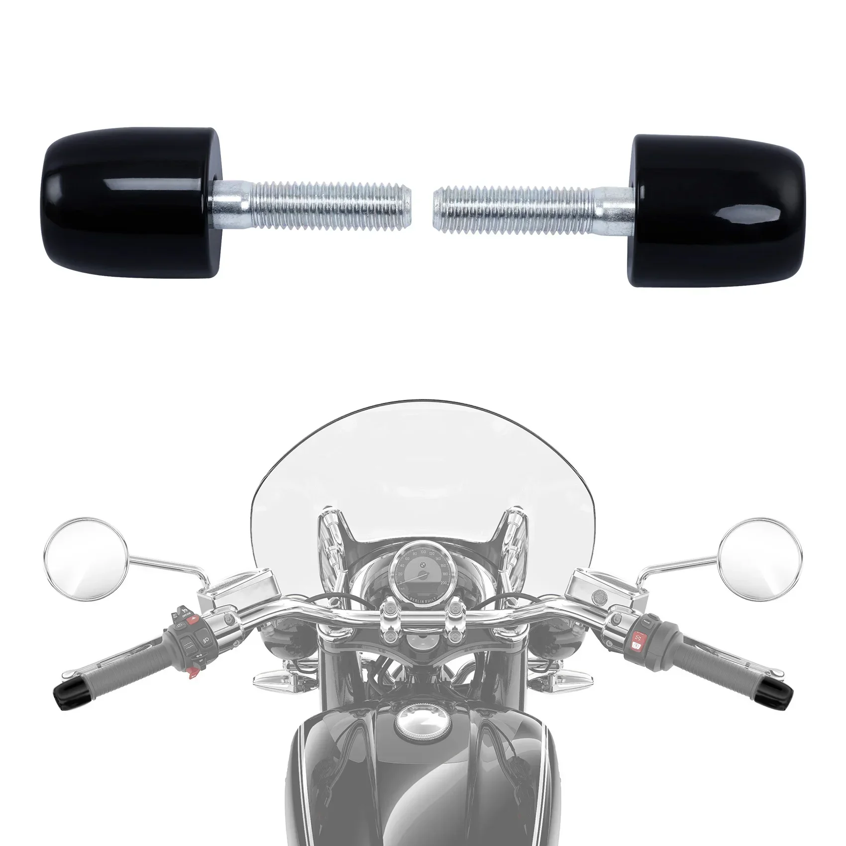 Крышки для руля BMW R18 Classic 2021-2023 Transcontinental 2022-2023