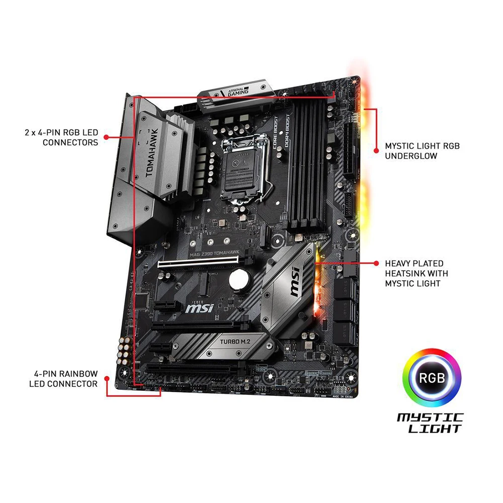 Msi tomahawk z390 инструкция