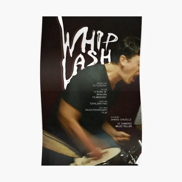 

Whiplash Movie Poster Poster Picture Modern Wall Painting Mural Print Art Room Funny Home Decoration Vintage Decor No Frame