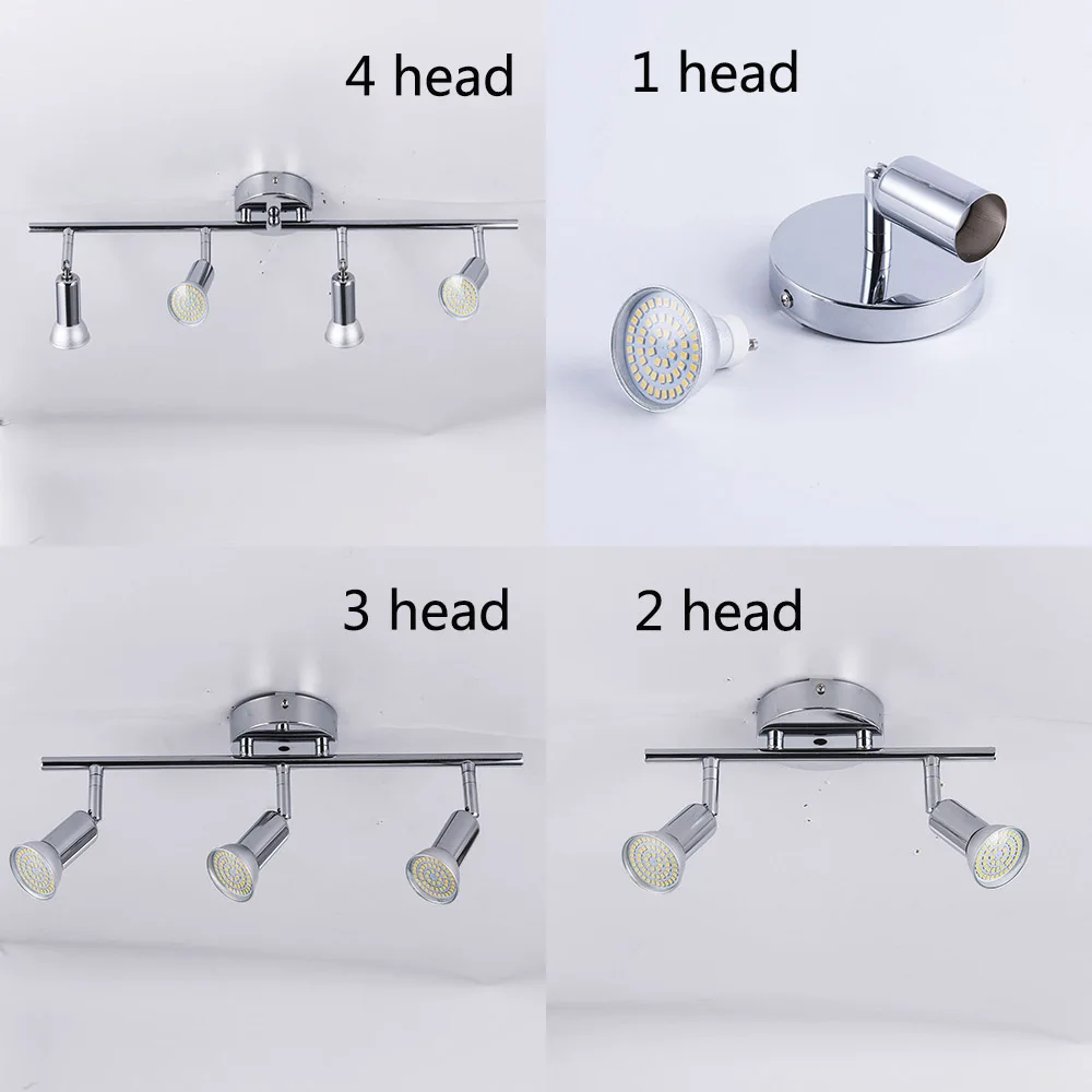 $12.98 Adjustable angle Ceiling Spot Light Fixture Living Room LED Ceiling lamp Bedroom Bed Bedside Indoor Lighting