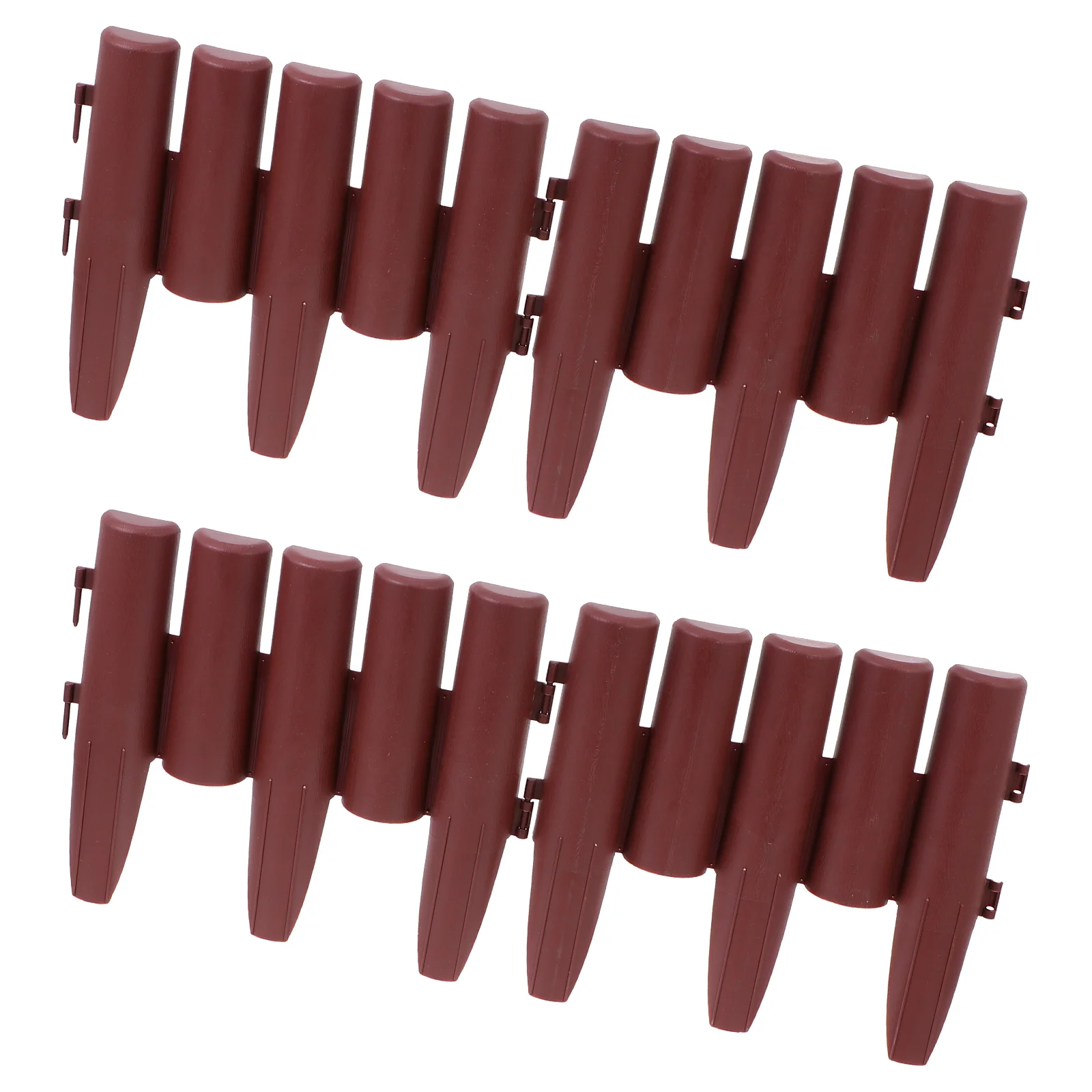 

4 Pcs Tree Fence Christmas Ornaments Landscape Panels Out Door Decor Garden Edging Outdoor Playpen White Toy Plastic