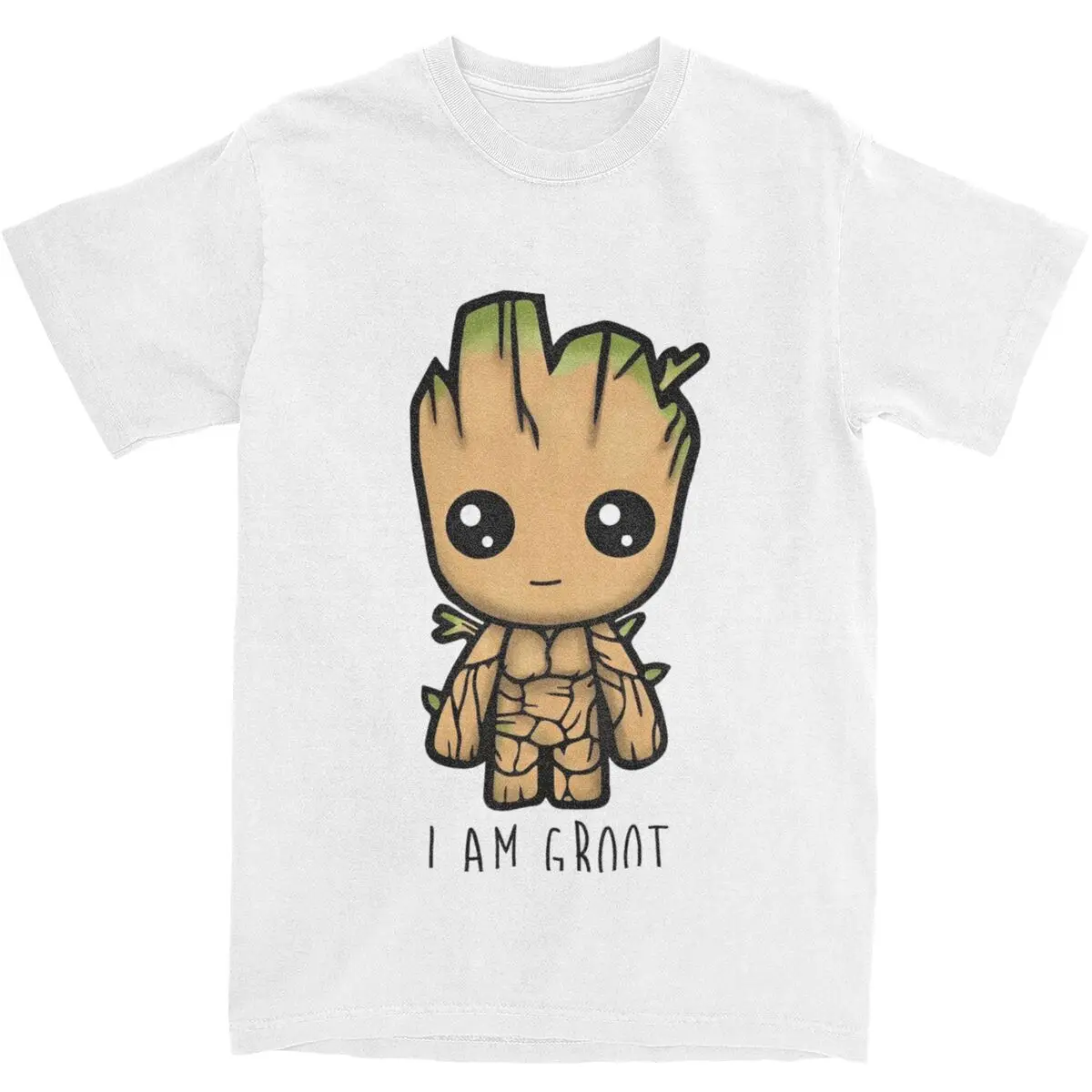 Футболка I Am Groot Guardians Of The Galaxy модные футболки винтажные топы с короткими рукавами