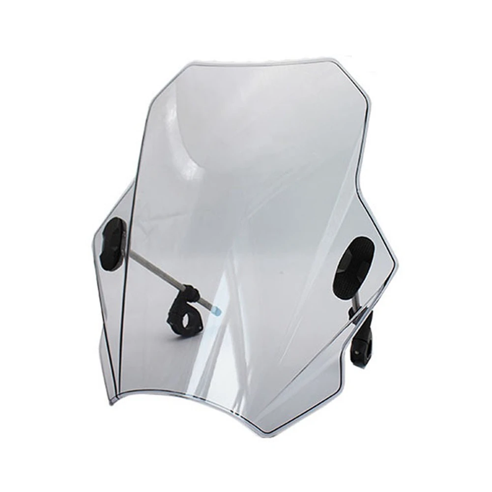 

Защитные крышки для лобового стекла мотоцикла, защита от дыма для мотоциклов KAWASAKI, SUZUKI, YAMAHA, HONDA (светло-серый)