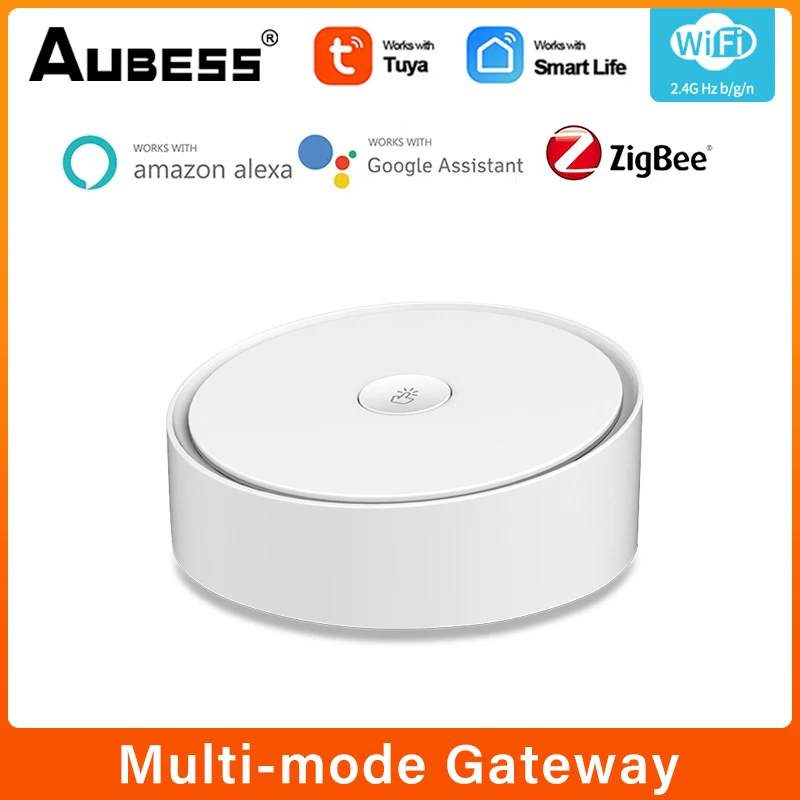 

Шлюз ZigBee 3,0 с поддержкой Wi-Fi, Bluetooth и голосовым управлением