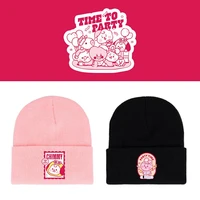 kpop bangtan boys fashion knitted hat timeto party series student warm and cold sweater hat hip hop hat gift suga fan collection