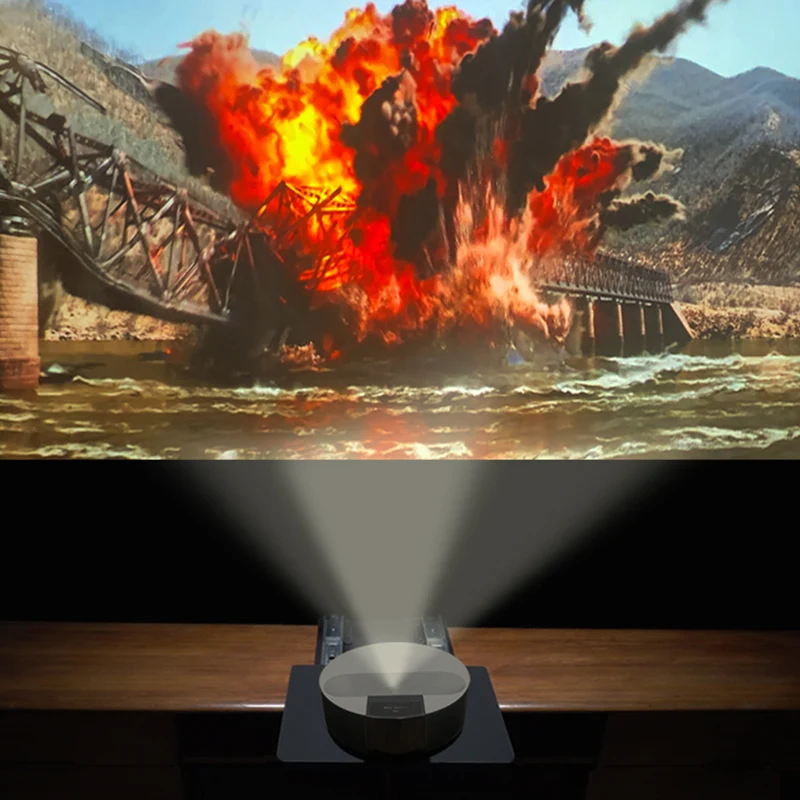 Телескопическая платформа для проектора с ультракоротким фокусом