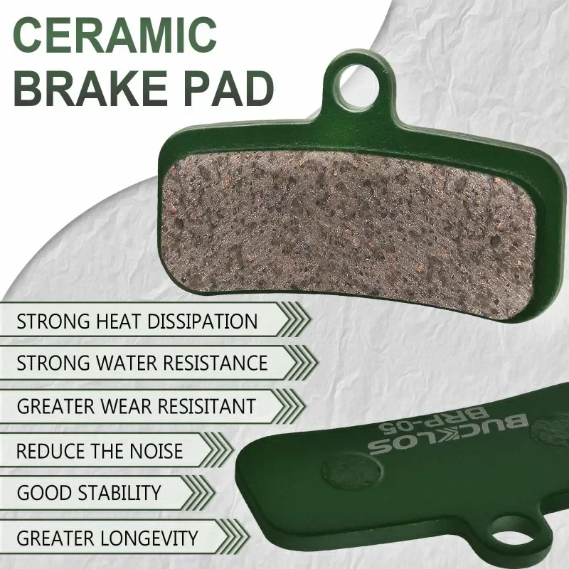 Керамические дисковые тормозные колодки BUCKLOS для электронного велосипеда MTB Shimano