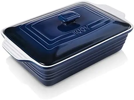 

Casserole Dish with Lid, Covered Rectangular Casserole Dish Set, Lasagna Pans with Lid for Cooking, Baking dish With Lid for Din