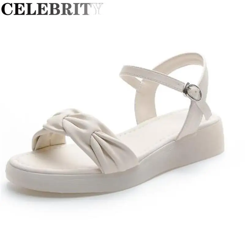 

HOPUS Sandals Women Summer New 2022 Elegant Platform Shoes Comfortable Soft Plus Size Wedges Beach Sandals Women's Shoes Casual