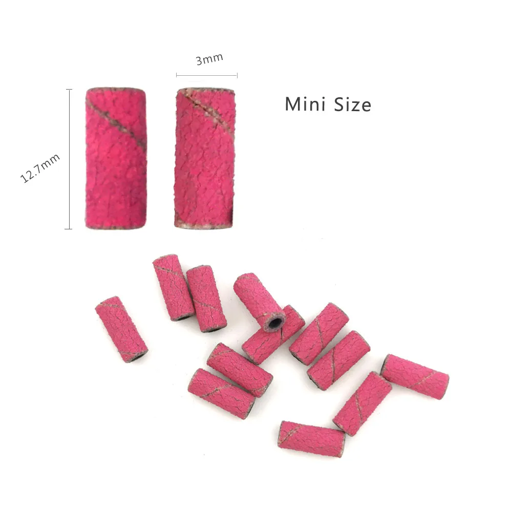 HYTOOS 3 мм маленькие розово-красные шлифовальные ленты без нержавеющей стали