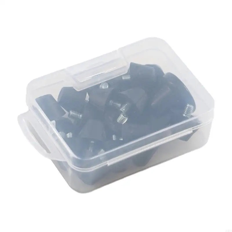 J2HE 12PCS/SET 13 мм/16 мм футбольные шпильки для 5 -миллиметровых футбольных туфель