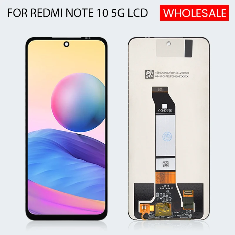 

For Xiaomi Redmi Note 10 5G Lcd Touch Screen Digitizer Assembly POCO M3 Pro 5G Display M2103K19G Free Ship With Tools Wholesale
