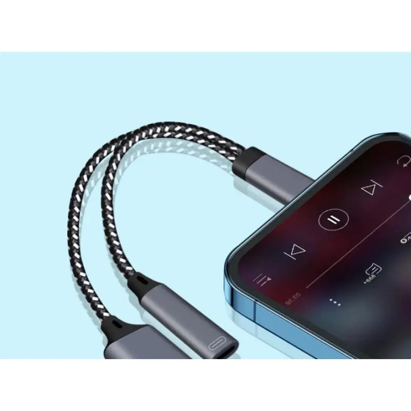 Адаптер 2 в 1 типа C к USB A с портом для зарядки PD OTG Кабель телефона Samsung Huawei Xiaomi