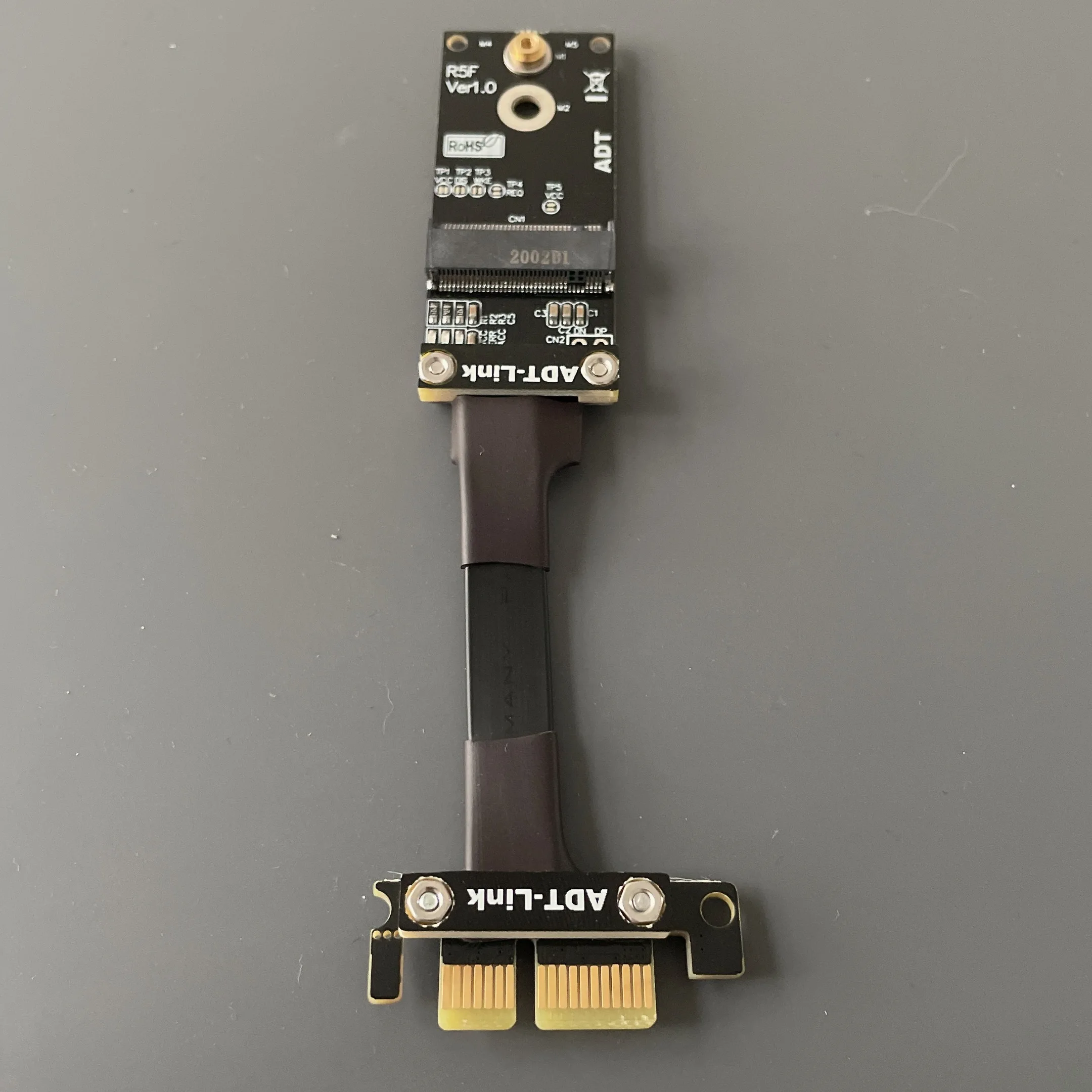

Ключ M.2 A.E., адаптер Wi-Fi для PCIe x1 Райзер Gen3.0, беспроводная сетевая карта M.2 Wi-Fi (ключ A.E.) к кабелю расширения PCIe x1