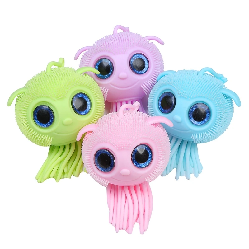 

H37A Portable Hand Squeezable Toy Anti-Pressure Jellyfish Party Supplies OCD Therapy