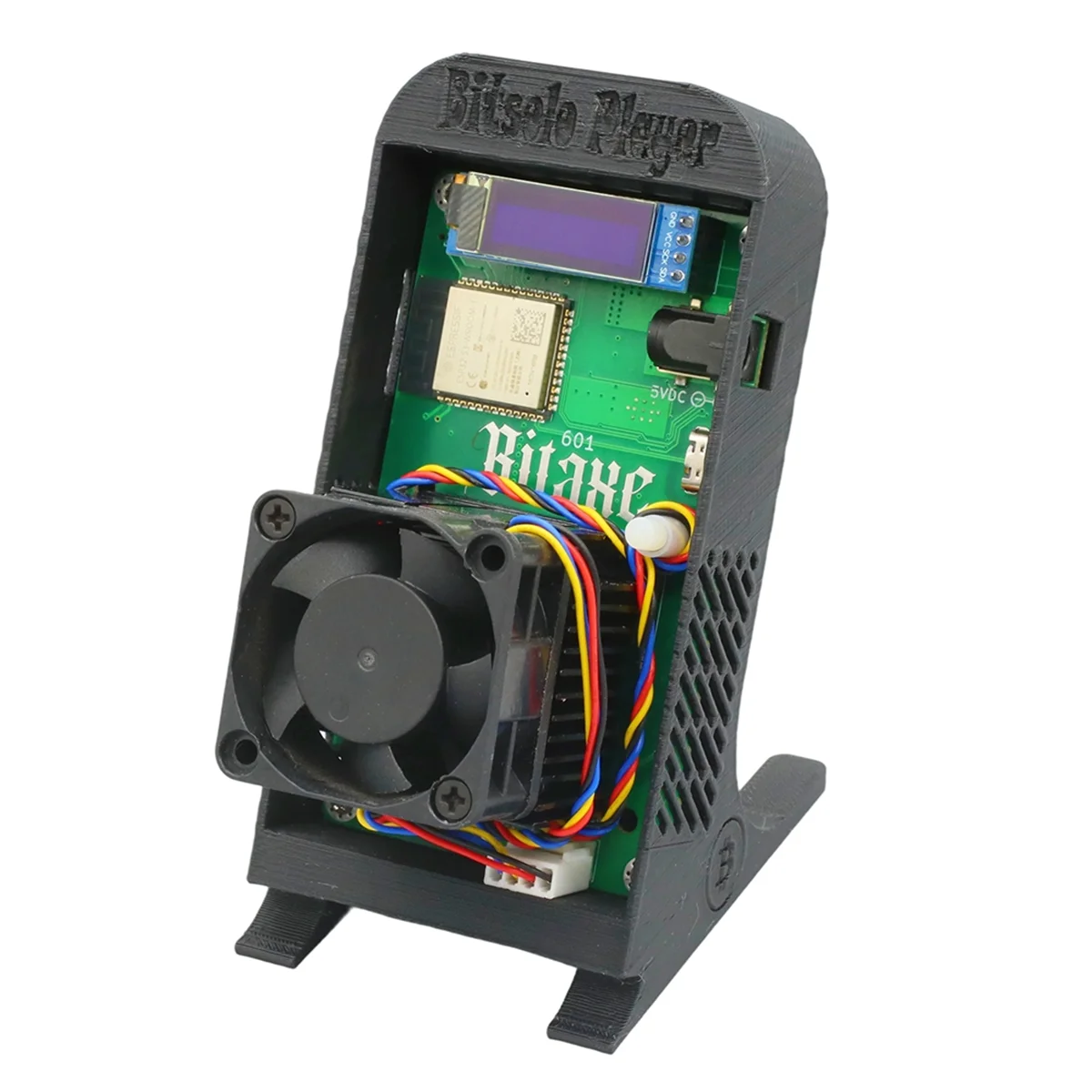 Bitaxe Gamma 601 Solo Miner 1 2TH/S 18 Вт BM1370 от Antminer S21 Pro Asic Bitcoin BTC с подставкой UK PLUG