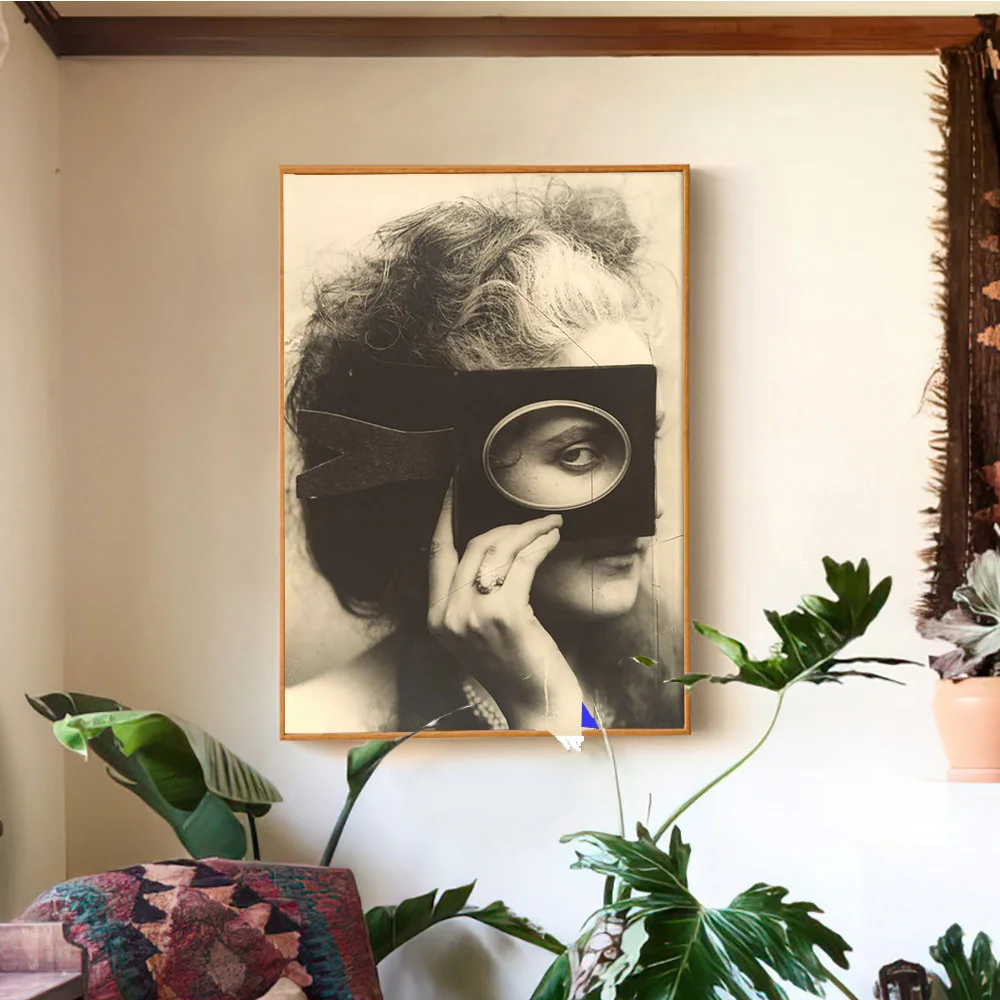 

Virginia Oldoini Vintage Photo Art Print Poster Countess Of Castiglione Wall Picture Room Home Decor Canvas Painting