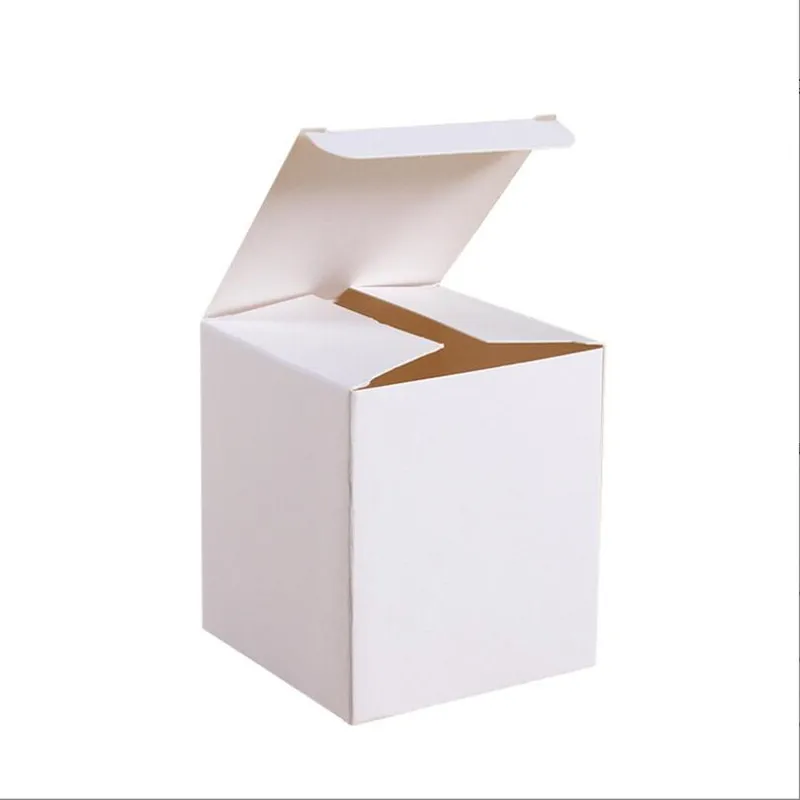 

50 шт. белая большая Подарочная бумажная коробка, маленькая посылка вочная коробка, поставка аксессуаров для дня рождения, упаковочная короб...
