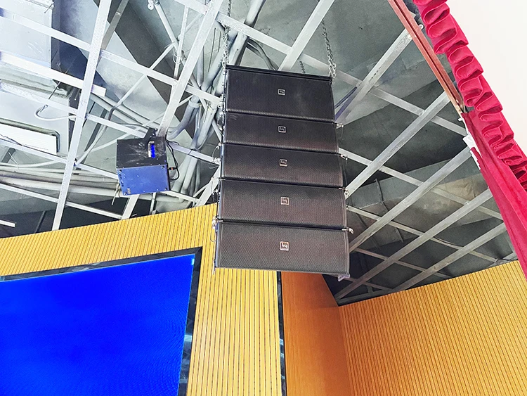 Профессиональная аудиосистема с активным линейным массивом