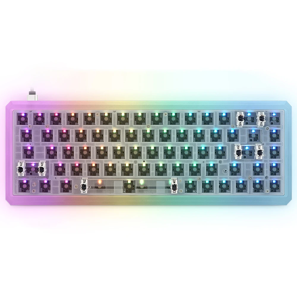 Набор для творчества EPOMAKER GK68/GK68S Lite проводной/Bluetooth 5 01 65% 68 клавиш механическая
