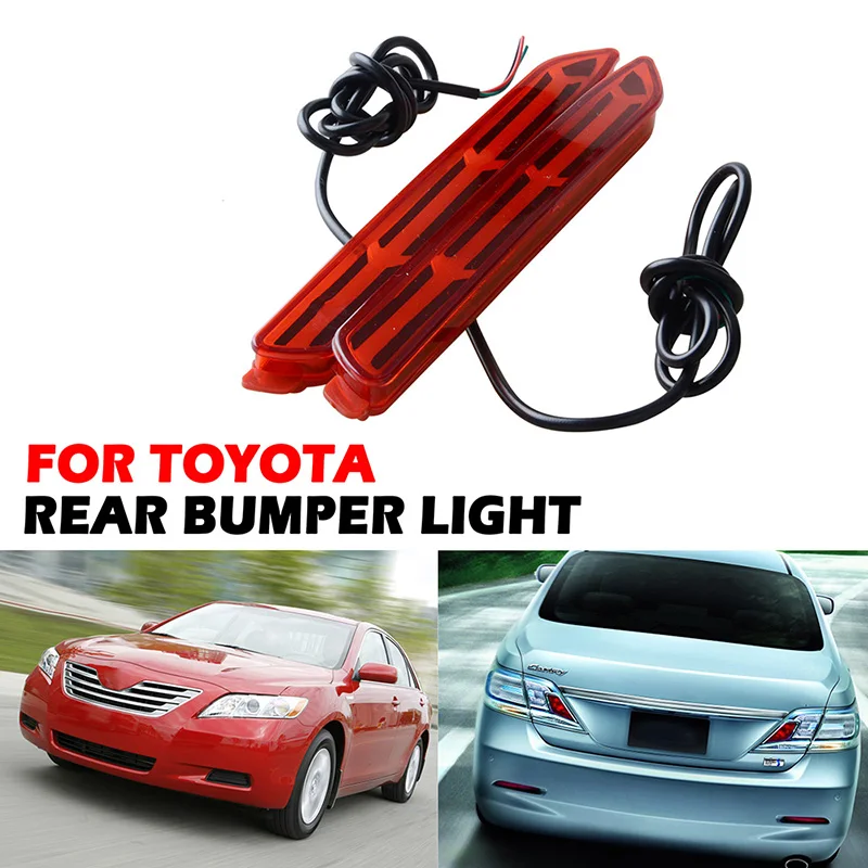 Rear Bumper Stop Signal Lamp Third Tail Brake Lights Fit For Toyota Camry 2006-2014 For RAV4 2019 2020 Car Accessories