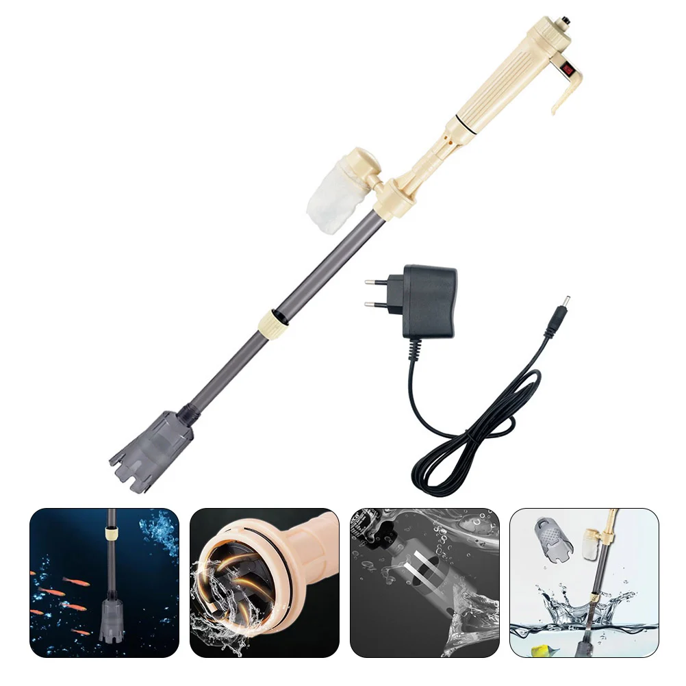 

Cleaner Gravel Tank Aquarium Fish Sand Electric Automatic Water Tool Vacuum Changer Sludge Extractor Filter Washer