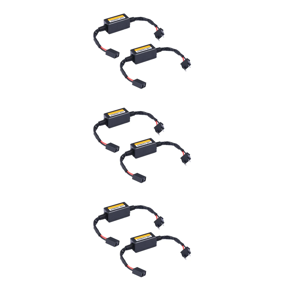 

6 Pcs Car H7 Decoder Warning Canceller Signal Light Anti Flicker Load Resistor