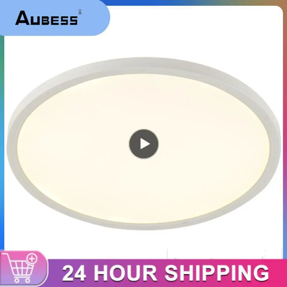 

32w Ultra Thin Light Diy Flush Mount Bedroom Lamp Ip20 Waterproof Color Changing Smart Light 3000k-6500k Rgb Led Light Dimmable