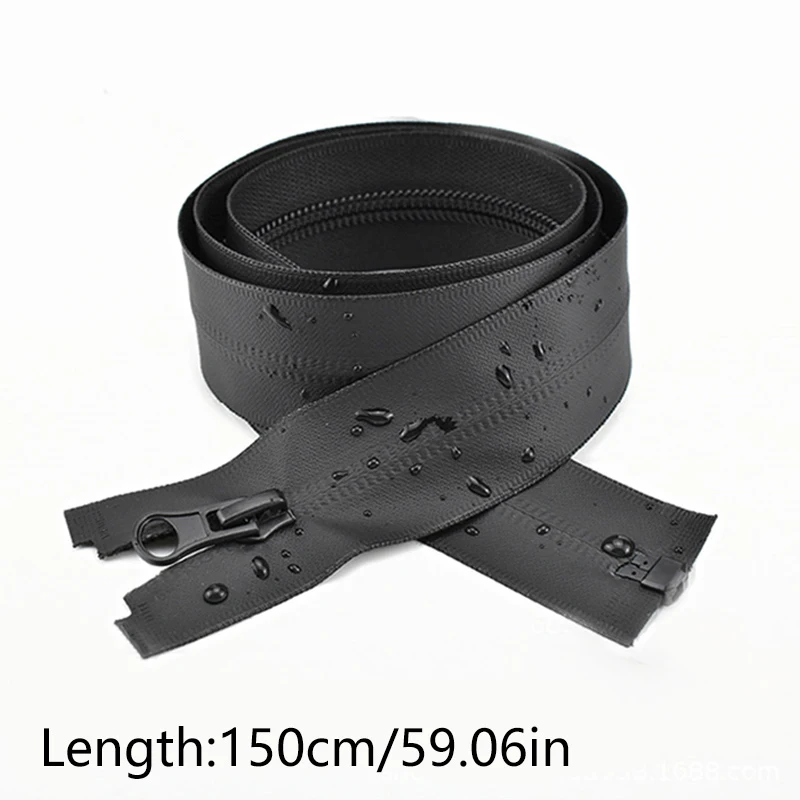 5 #50/55/60/65/70/75/80/85/90/95/100/120/150 см нейлоновая Водонепроницаемая молния с открытым концом, звеньевая сумка, молнии, Швейные аксессуары