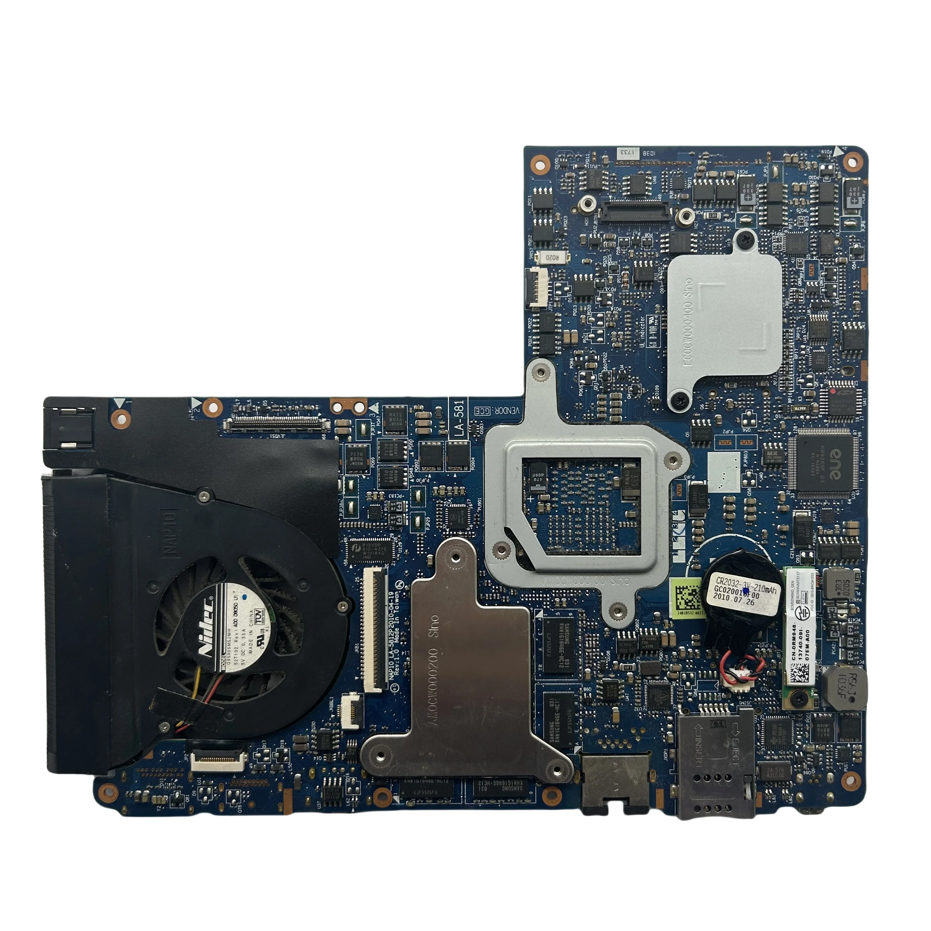 NAP10 LA-5812P для ноутбука Dell M11X R2 CN-OHRNOP с процессором I7-640U 1G 100% протестировано работает