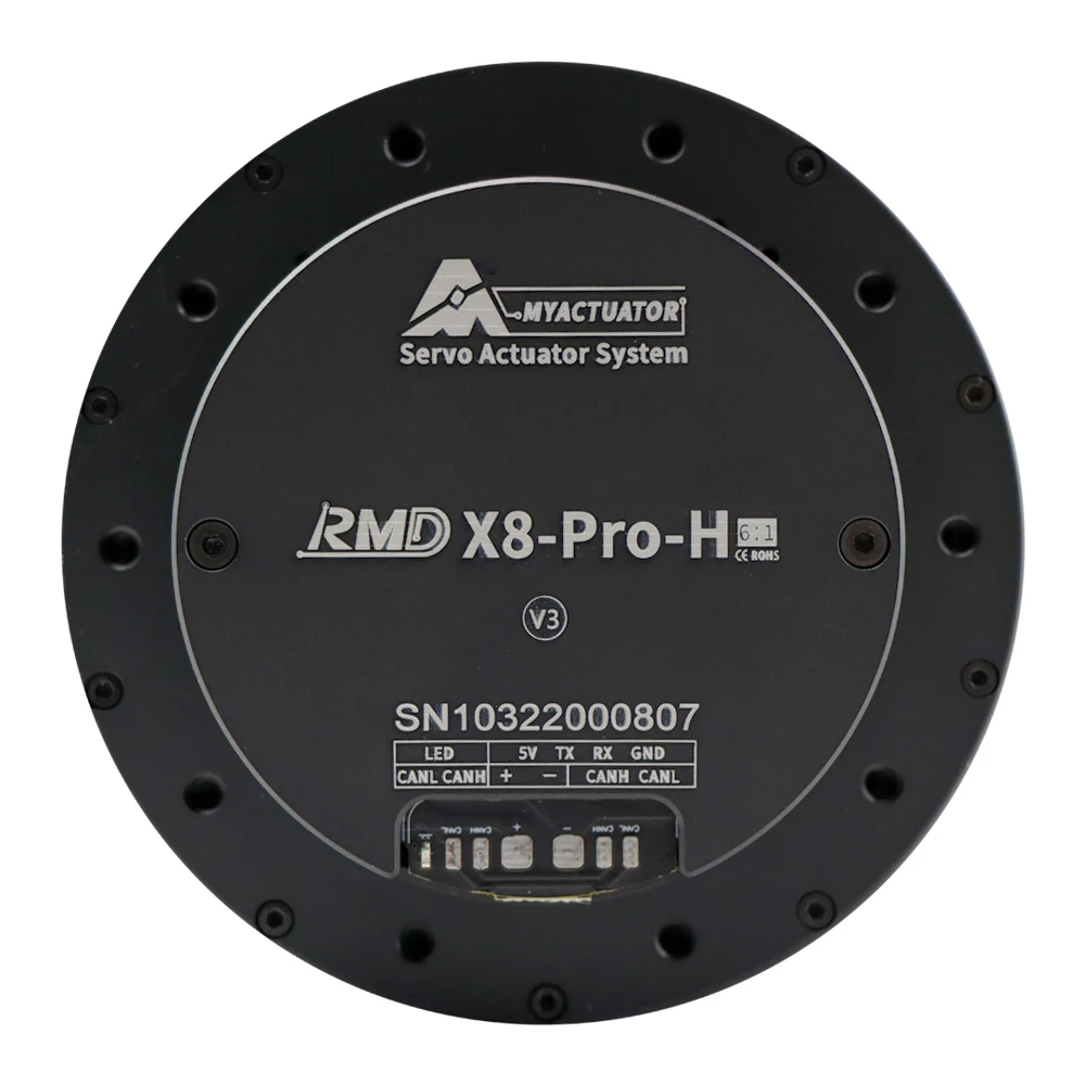 

Сервомотор для робота-ручки RMD-X8 pro-H 1:6 V3, привод редукторного двигателя робота, бесщеточный двигатель постоянного тока для робота, колесо эн...