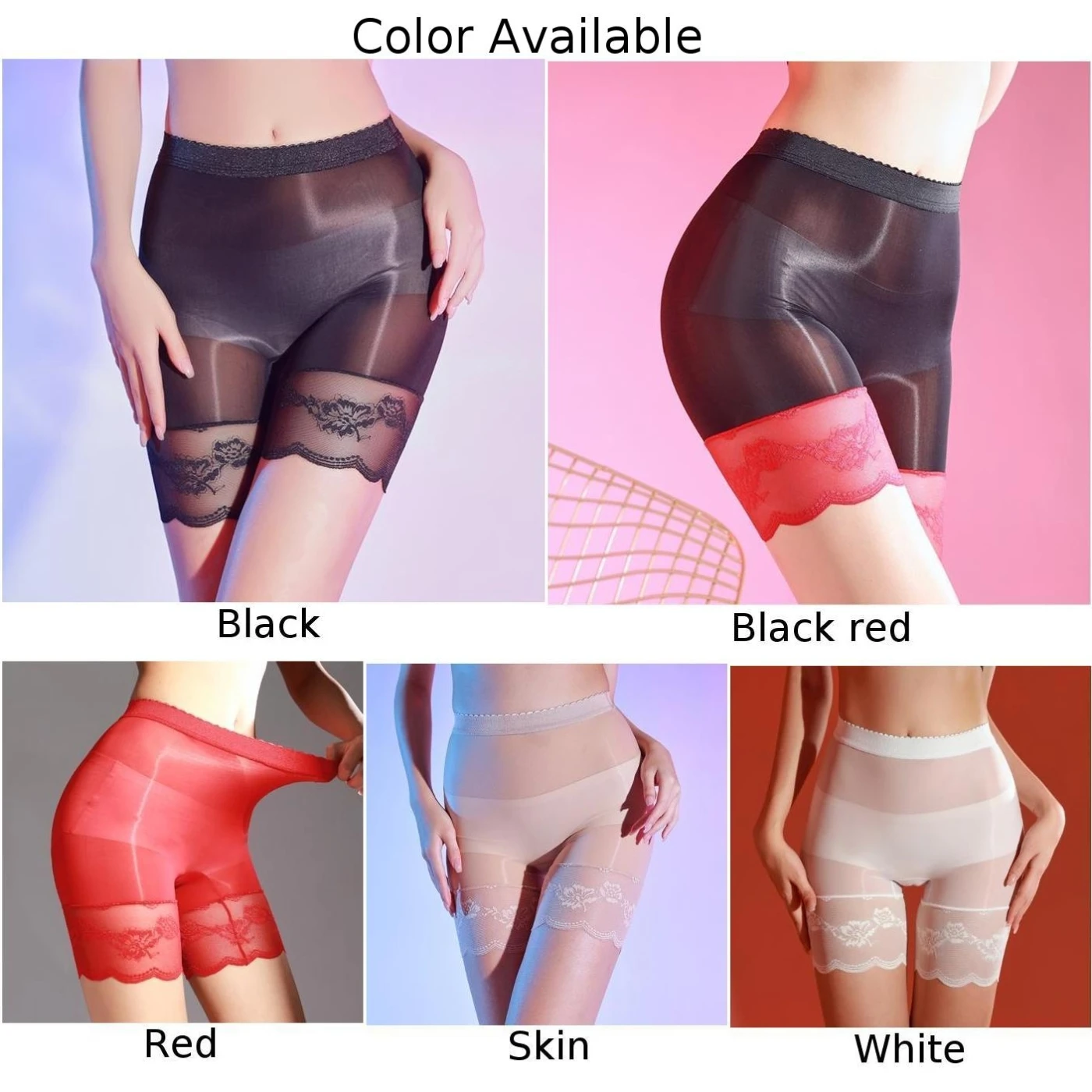 Женское сексуальное женское белье бесшовные маслянистые блестящие боксеры