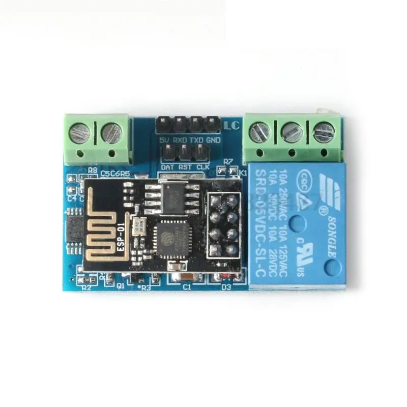 Реле Wi-Fi ESP 8266 5 В 12 дистанционное управление через Интернет вещей приложение для