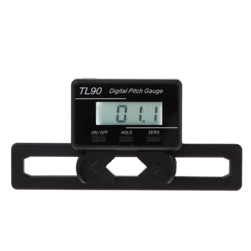 

TL90 Digital Pitch Gauge LCD Backlight Display Blades Angle Measurement Tool