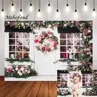 Фон для фотосъемки Mehofond весенний цветочный магазин сад Цветочная девушка день рождения торт разбитое украшение фон для фотостудии