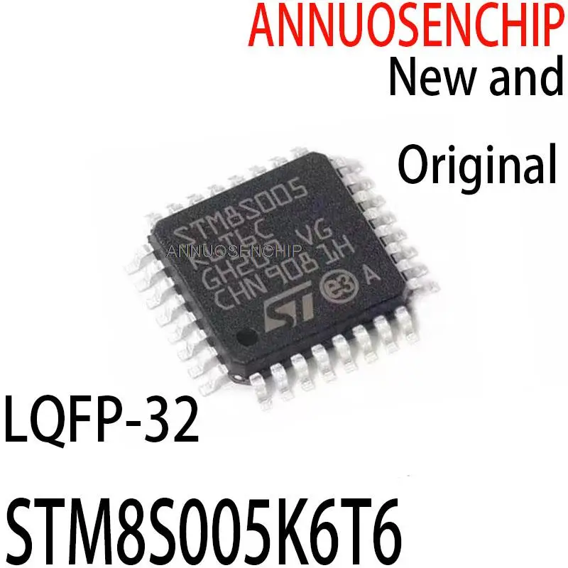 1 шт. новые и оригинальные STM8S005K6T6C STM8S005 K6T6C STM8S005 K6T6 8S005 K6T6 8S005K6T6C 8S005 K6T6C LQFP-32 STM8S005K6T6