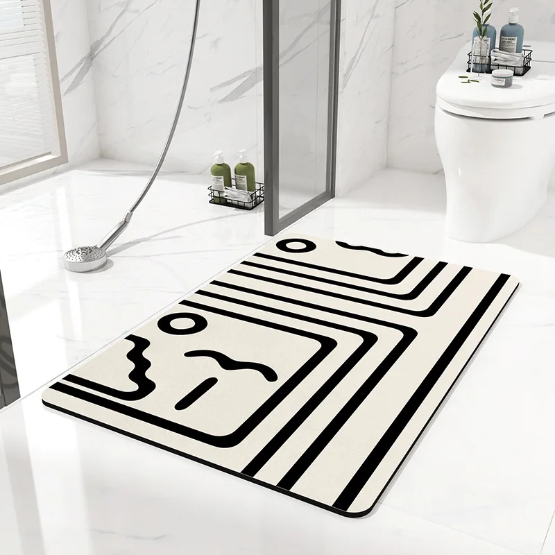 

Diatom mud Bathroom mat Anti-slip Carpet Water absorption Bathtub Doormat Foot pad Home decoration Soft cushion Quick drying