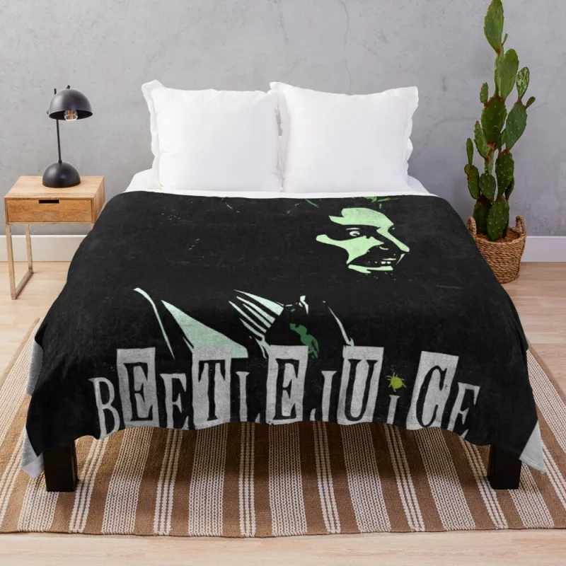 

Beetlejuice The Musical Throw Blanket Cute Blanket Plaid Luxury Throw Blanket Flannel Blanket