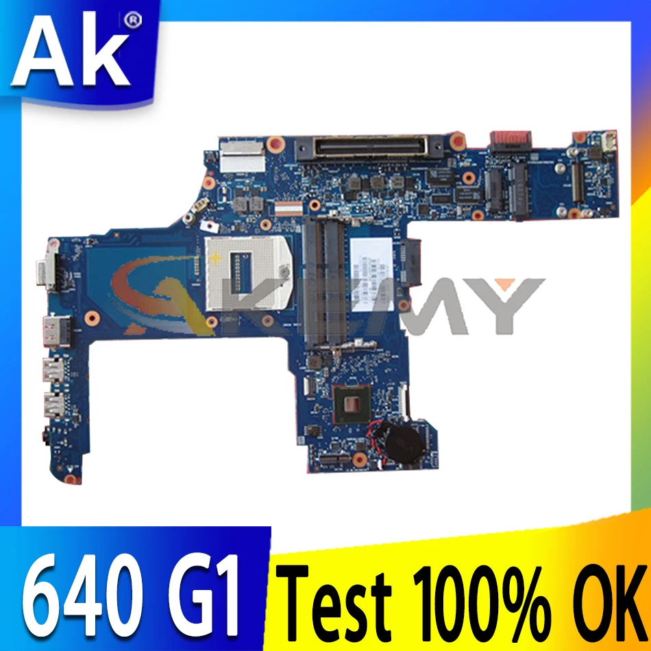 Материнская плата для ноутбука HP Probook 640 G1 650 HM86 6050A2566301 SR17D DDR3 744007-001 744007-501 |