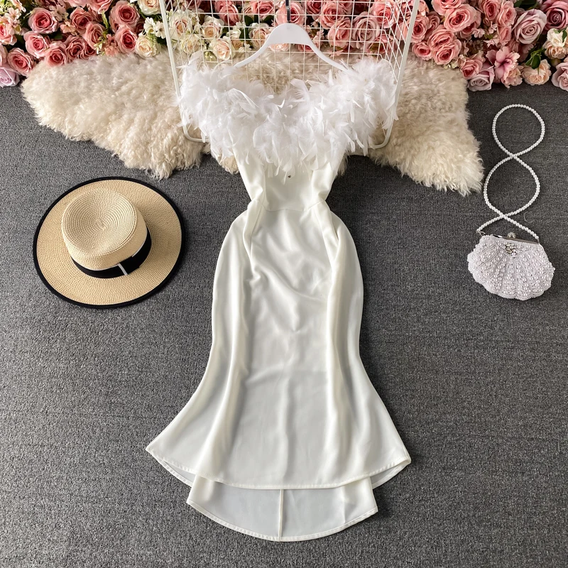 

Women Sexy Wedding Dresses Female Bodycon Maxi Multi Evening Party Slash Neck Fishtail Dress Party Elegant Bridesmaid Vestidos