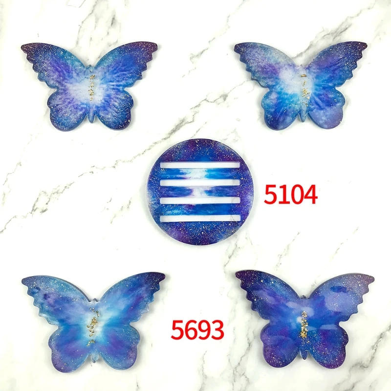 Силиконовый поднос для ювелирных изделий форма литья из эпоксидной смолы коврик