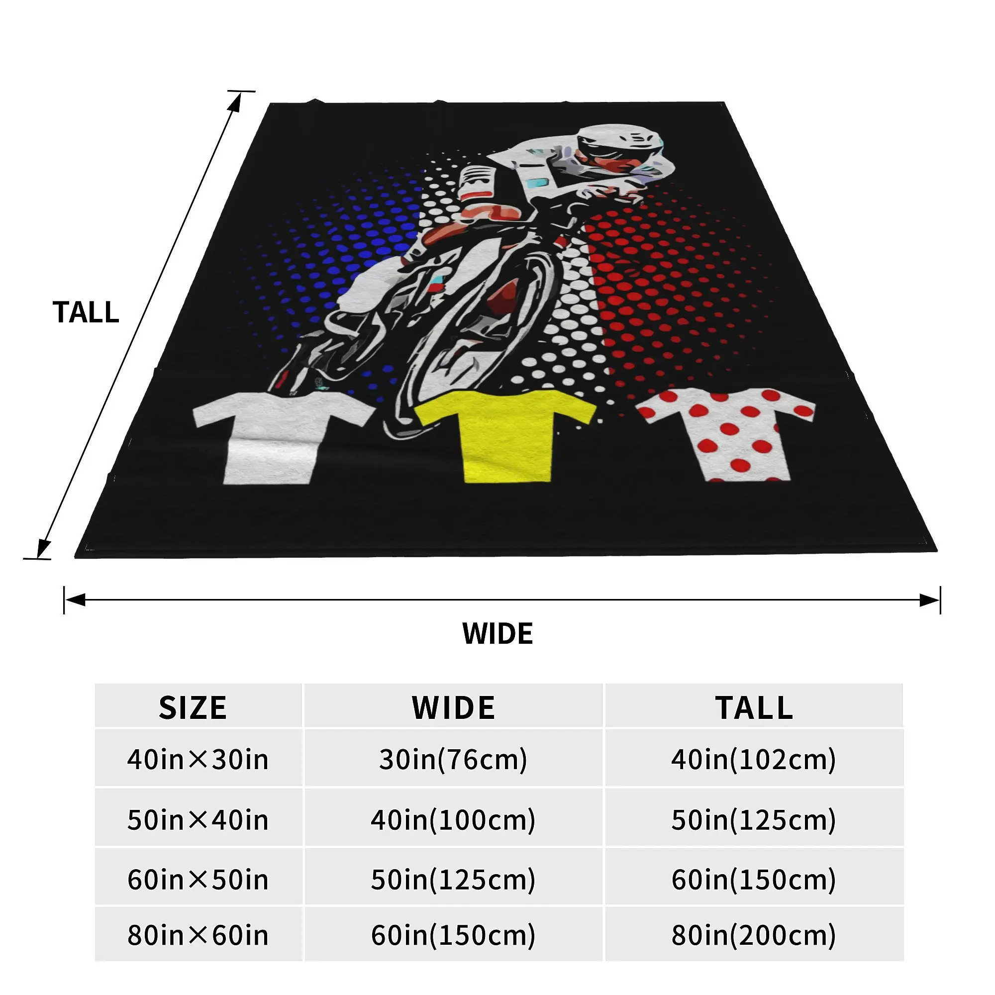 Плюшевое одеяло для дивана велосипеда все сезоны