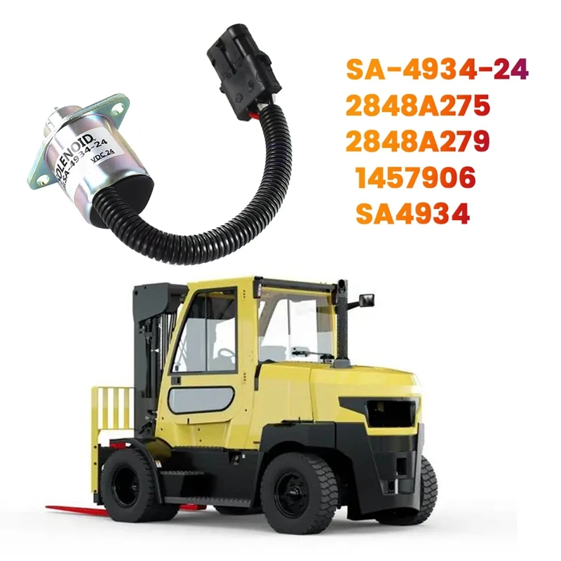 Топливная флейта 24 В 2848A275 2848A279 для двигателя серии Perkins 700 Hyster 1457906 SA4934